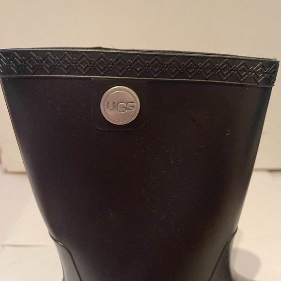 UGG Sienna Rain Boots Black - Picture 5 of 8